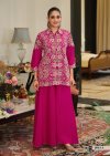 D 9943 A By Zaveri Chinon Embroidery Co Ord Set
